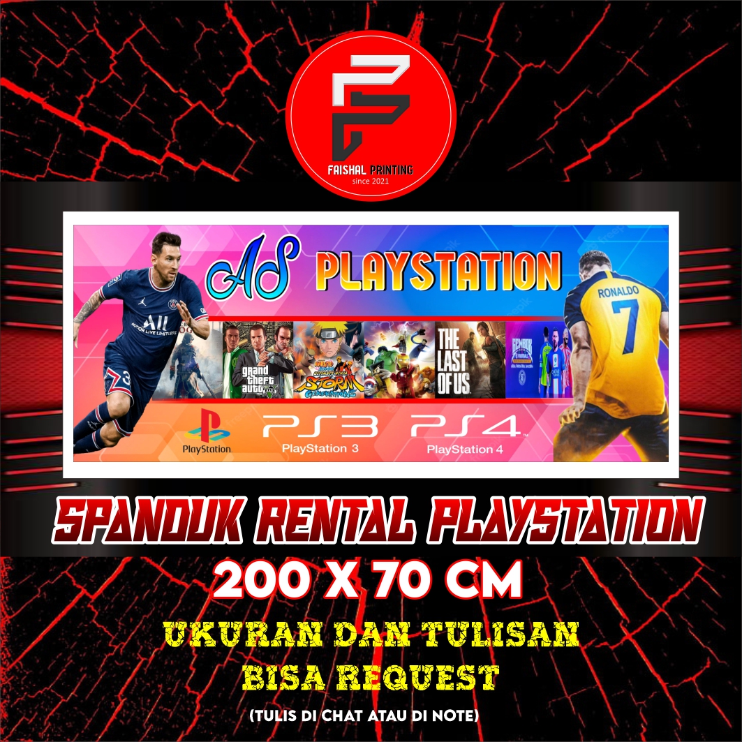 Spanduk Ps Banner Rental Ps Spanduk Rental Playstation Banner