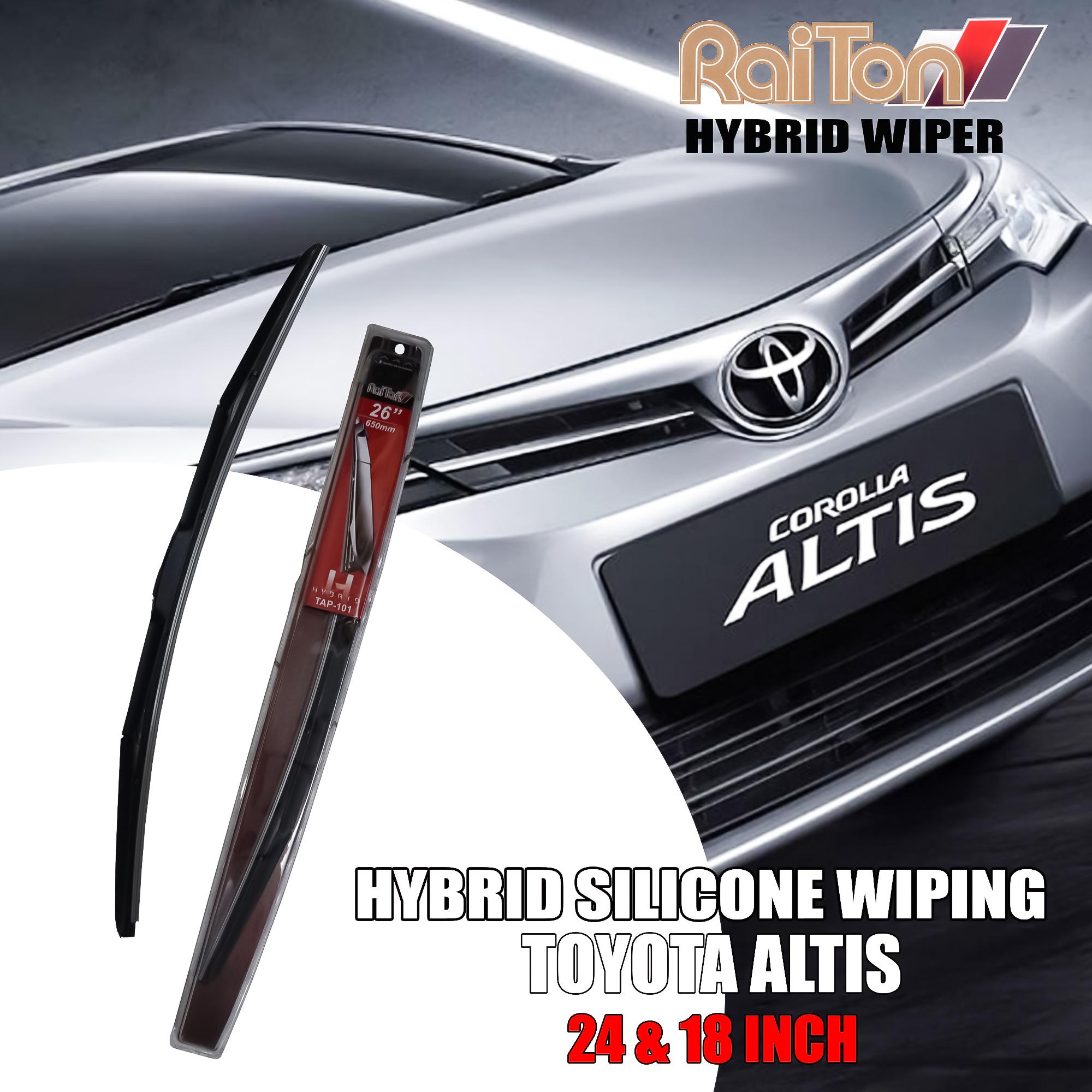 Raiton Hybrid Wiper Kaca Depan Mobil Toyota Altis Ukuran Inch Dan