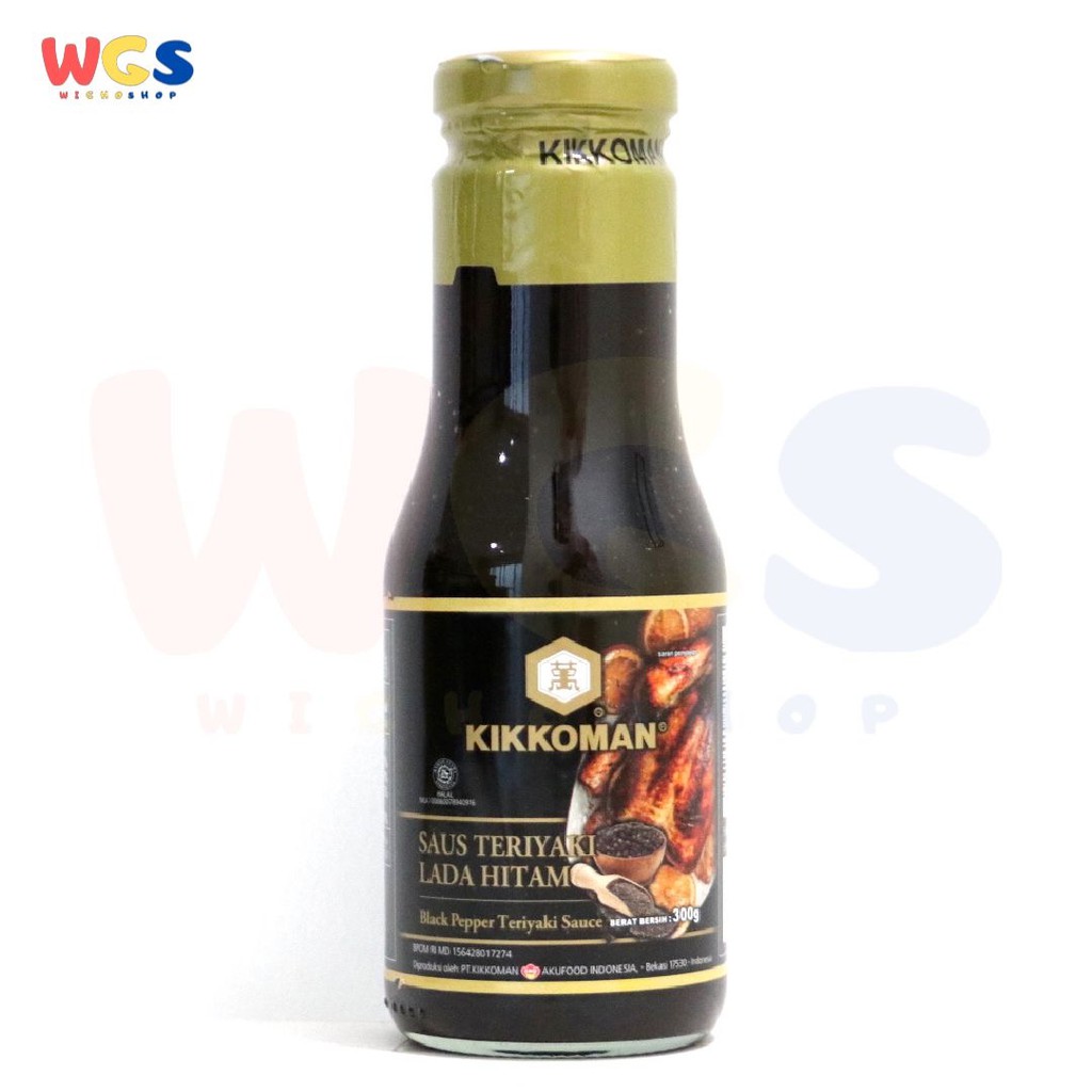 Kikkoman Saus Teriyaki Lada Hitam Gr Teriyaki Blackpepper Sauce