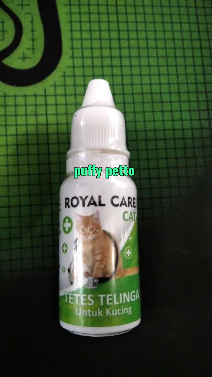 Puffy Petto Obat Tetes Telinga Kucing Royal Care Cat 10 ML Lazada