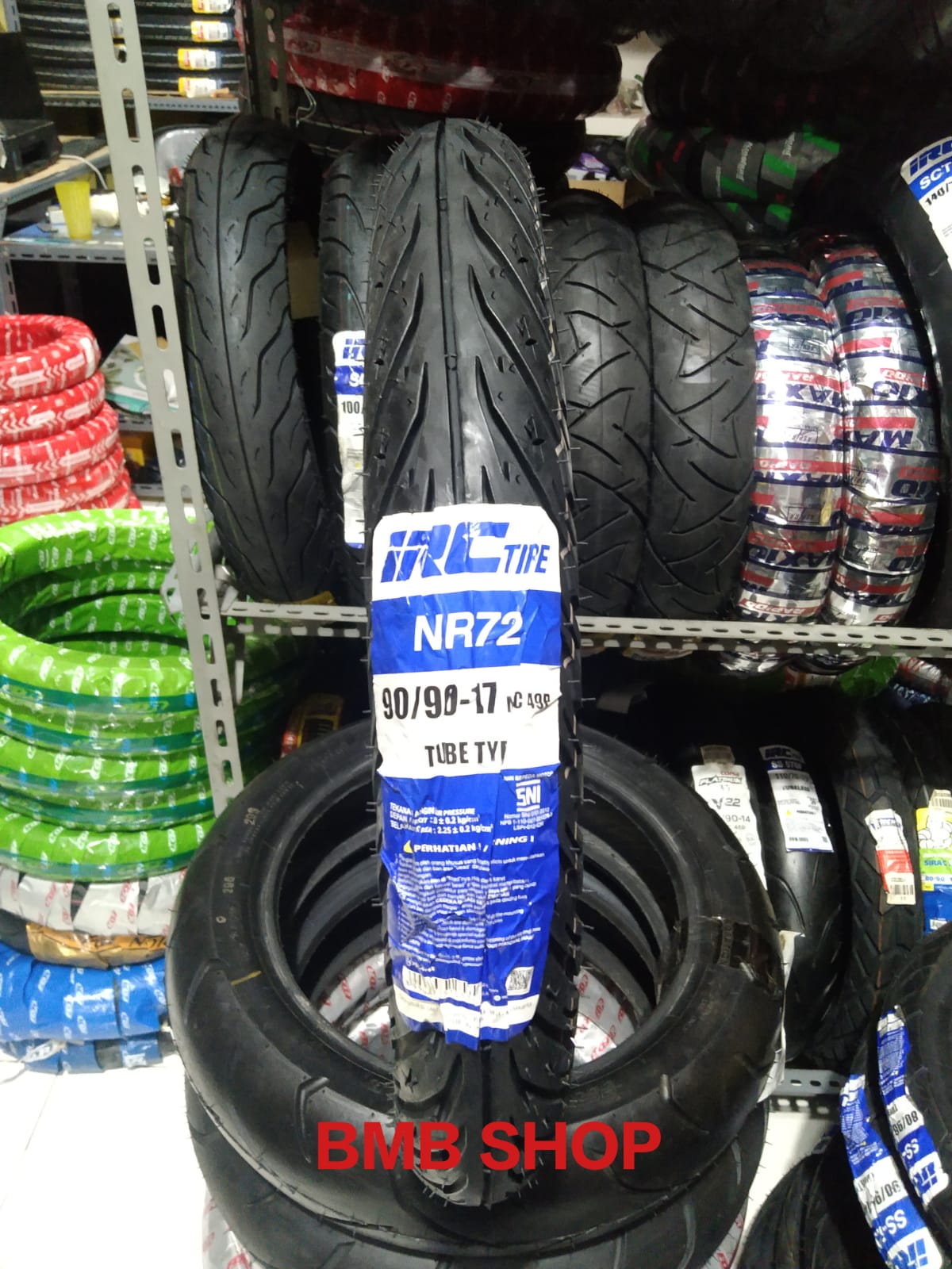 Ban Luar Asli IRC NR72 Ring 17 Non Tubeless Tubetype Original Untuk