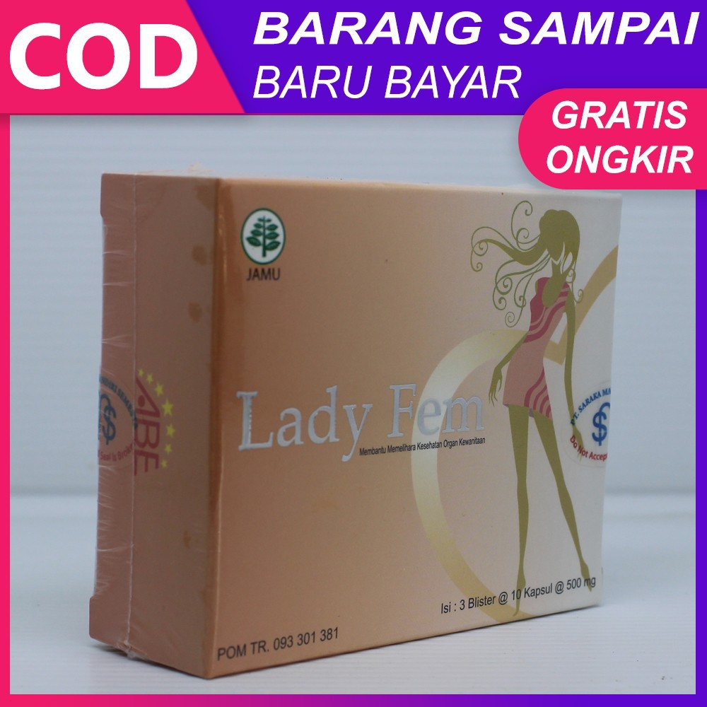 Terlaris Ladyfem Obat Pelancar Haid Obat Telat Datang Bulan Obat