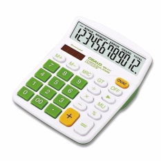 837 Calculator Manufacturer Desktop Models Solar Dual Power Supply ABS Plastic 12-bit Display Color Calculator