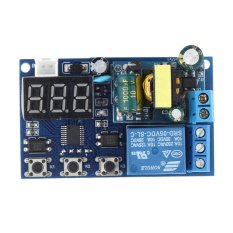 AC 110 ~ 250 V Display Otomasi Digital Delay Timer Control Relay Switch Modul-Internasional