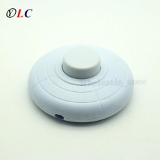AC 250V 2A Bedside lamp Floor Table Lamp LED In Line 500W Button Foot Switch Dimmer Home Use - intl