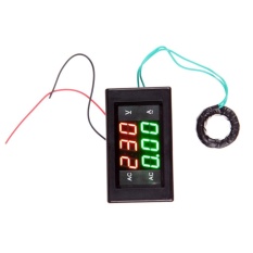 AC 500 V 100A Digital Voltmeter Ammeter LED Amp Volt Meter + CT (Shunt) Hitam-Intl