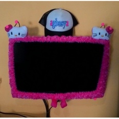Bando TV Aksesoris LED LCD Karakter Hellokitty Pink