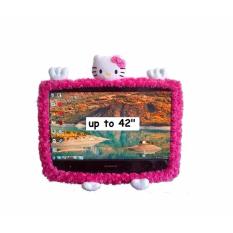 Hello Kitty Karakter 42 Inch Boneka Bando TV LCD