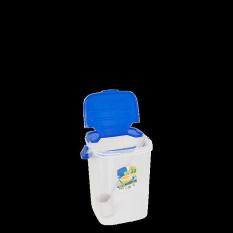 baru - aquarium es kelapa 30 liter green leaf / toples es buah + gayung - fourtyshops