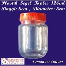 Baru - Plastik Segel Toples Selai / Sambal 120Ml - Fourtyshops