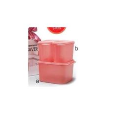 baru - sale smart saver square & oval tupperware promo guava toples (3 pcs) - fourtyshops