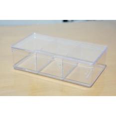Baru - Toples Kue Sekat 3 Merk Logo 392 - Fourtyshops