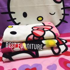 Best Handuk Mandi Anak Karakter Anak Perempuan Cantik uk 75 x 150 - Multicolor