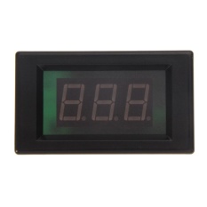 Biru LCD AC 80-300 V Volt Tegangan AMP Panel Meter Voltmeter Ammeter 50A-Intl