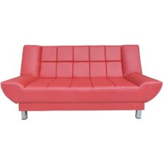 Clianta Sofa Bed Quilted - Merah - Bandung