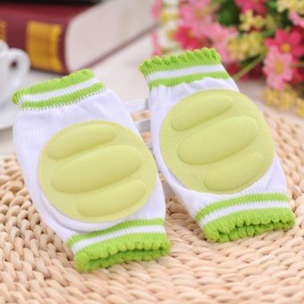 Bantal Bayi Balita Merangkak Dan Siku Bantalan Pelindung Lutut Bayi Hijau - intl