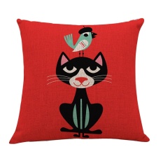 Bantal Hewan Lucu Bantal Sofa Sarung Bantal Kursi Sarung Bantal Dekorasi Rumah-Internasional