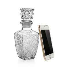 DOTEC Kaca Berkualitas Tinggi Wiski Liquor Wine Minuman Decanter 1000 Ml Botol Kristal Wine Carafe Hadiah-1000 Ml- INTL