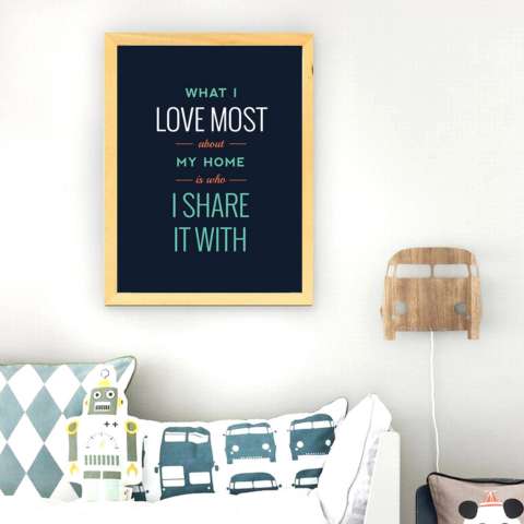 Frame Motivasi / Quotes Kayu Pinus A8