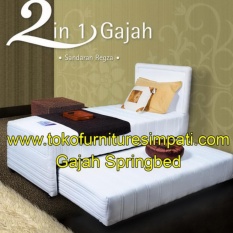 Gajah 2in1 100x200 Komplit Set Sandaran Regza