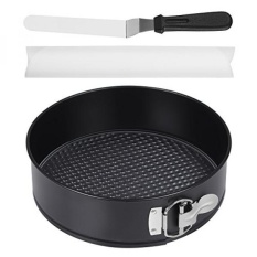 GPL/Kootek 8.5 Inch Springboard Diving Set Nonstick Bakeware dengan 11 Inch Angled Icing Spatula dan 20 Pack Perkamen Kertas Liners 8.7 Inch Diameter untuk Round Cake Pans Spring Form Pan/kapal dari AMERIKA SERIKAT-Intl