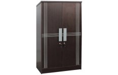 Grace Lemari Pakaian Baby Locker BL 2 GL 24 - Walnut - Khusus Jabodetabek