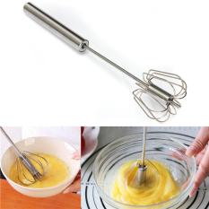Hand Mixer Manual Putar Full Stainlees