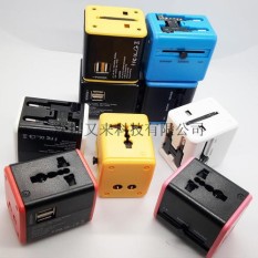 In general use conversion plug in the world Japanese harbor version the United States marks Europe to mark an English to mark virtuous mark AC outlet machine in Bali, Thailand Special socket for Southeast Asia - intl