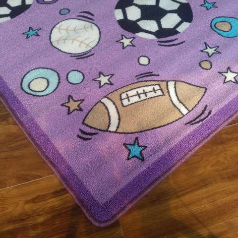 Tren-D-rugs - Karpet Karakter Anak-anak 140 cm x 200 cm Ball JK06 - NMs 1