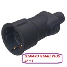 Kontra/ Contra Steker Arde LEGRAND 2P + E/ Female Plug