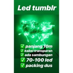 lampu led tumblr , natal , string , dekorasi
