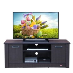 Lunar Rak TV 2 Pintu + 2 Rak LVR122 - Espresso - Jabodetabek only