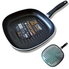Maxim Panggangan Square Grill Living Identity 26cm Teflon - Hijau
