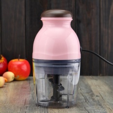 Mini Electrical Fruits Vegetables Food Chopper Juicer Processor Meat Potato Mahsher Mixer Blender Slicer Kitchen Tools 250W - intl