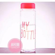 My Bottle 545ml CLEAR/Transparan Botol Minum ECO Friendly Infused Water Tritan BPA Free - PINK