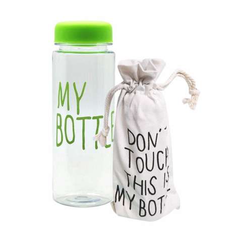 My Bottle DOFF Botol Minum Hijau plus Tas