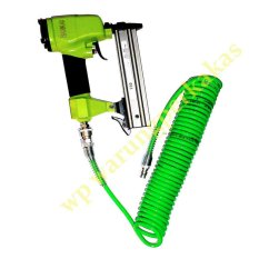 Nankai Air Nailer F30 Alat Paku Tembak Staples Angin Model I + Selang Compressor Recoil Hose 6 Meter
