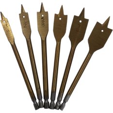 Nankai Mata Bor Kayu Kipas - Mata Bor Pelubang Kayu Set 6pc Perkakas Tool