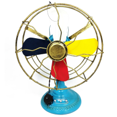 OHOME Replika Kipas Angin Antik Kuno Vintage Dekorasi Rumah - AN-KU003W - Warna
