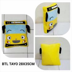 Onlan Bantal Sandaran Anak Gambar Tayo Lucu Bahan Halus dan Lembut