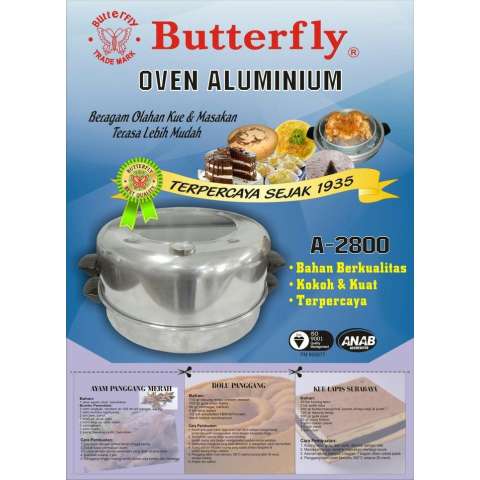 Jual Beli Oven Bulat Aluminium Butterfly Harga Rp 430000 jual beli oven bulat aluminium butterfly harga rp 430000