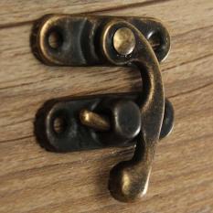 Padlock Kunci Kotak Kayu Antik