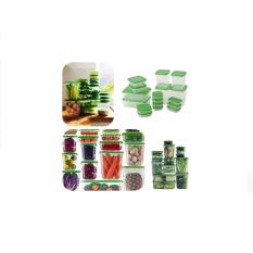 Paket SET misting/toples murah Lunch Box isi banyak 17pcs berkualitas Food Container