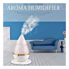 Pengharum Pewangi Pelembab Aromatherapy Ruangan AC Auto Off Diffuser Ultrasond Water Drop Humidifier Lampu Malam 7 Color Led USB Port DC 5V 500ma Power