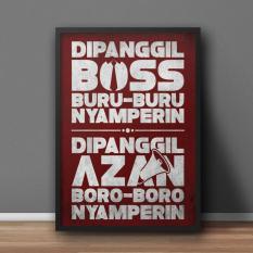 Poster - Adzan - Hiasan Dinding