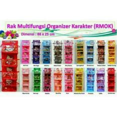 Rak Gantung Kosmetik / Obat / Multifungsi Organizer Karakter 4 Susun