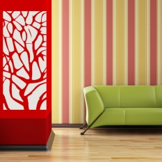 Removable 3D Akrilik Modern Cermin Stiker Seni Dekorasi Rumah Stiker Dinding Mural DIY-Intl