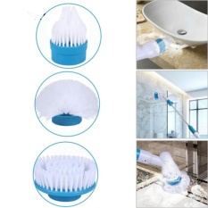 RHS Online Sikat Berputar Kuas Pengganti Es 3 Sikat Berputar Kuas Pengganti Kepala untuk Cordless Scrubber-Intl