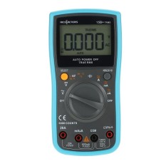 RICHMETES 15B + 6000 Hitungan Multi Meter DC Tegangan AC Current Ohm Meter Resistance Diode Capaciance Kontinuitas Auto/ Rentang Manual Digital Meter-Internasional