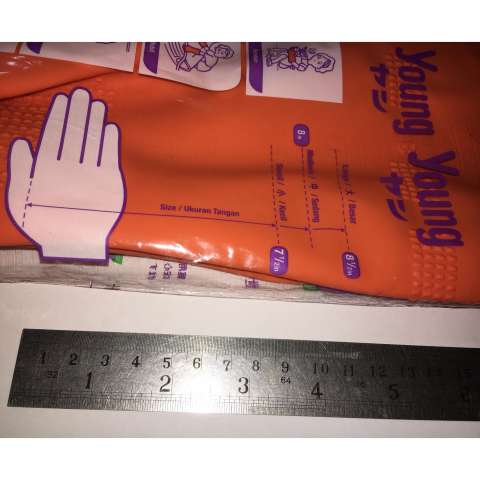 IL SARUNG TANGAN 8 5INCH Karet Rubber Orange. Source · Sarung Tangan .